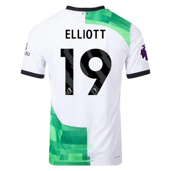 Men's Authentic Nike Elliott Liverpool Away Jersey 2324