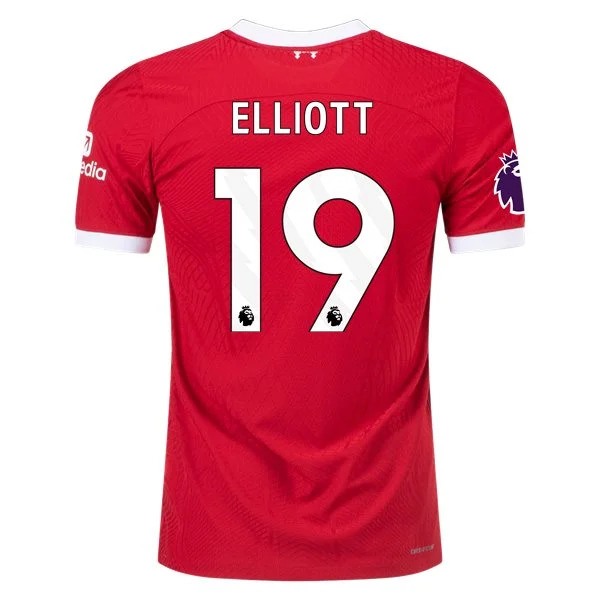 Men's Authentic Nike Elliott Liverpool Home Jersey 2324