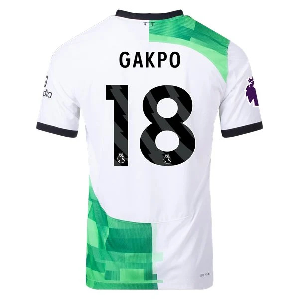 Men's Authentic Nike Gakpo Liverpool Away Jersey 2324