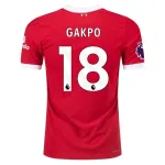 Men's Authentic Nike Gakpo Liverpool Home Jersey 2324
