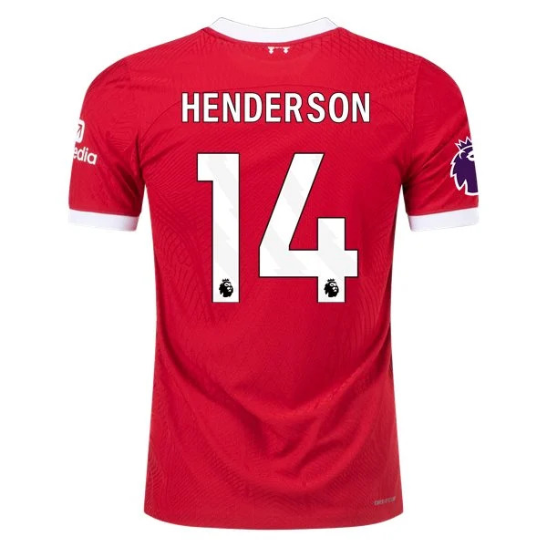 Men's Authentic Nike Henderson Liverpool Home Jersey 2324