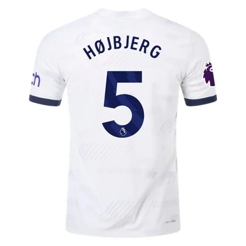 Men's Authentic Nike Hojbjerg Tottenham Hotspur Home Jersey 2324
