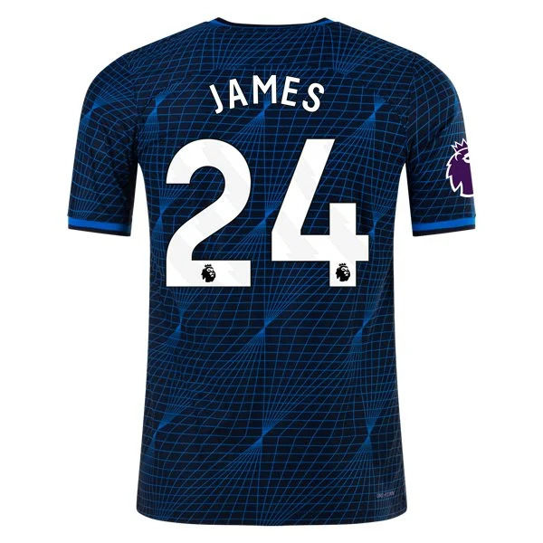 Men's Authentic Nike James Chelsea Away Jersey 2324