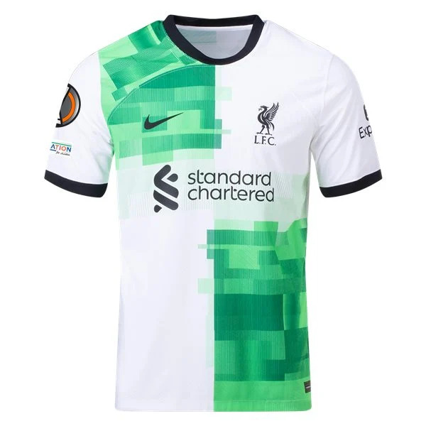 Men's Authentic Nike Liverpool Away Jersey 2324 - UEL