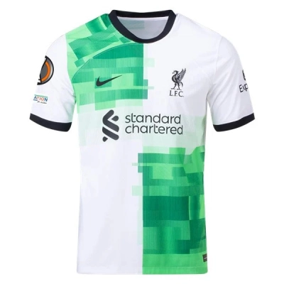 Men's Authentic Nike Liverpool Away Jersey 2324 - UEL 01