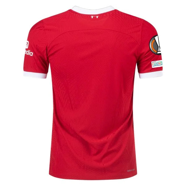 Men's Authentic Nike Liverpool Home Jersey 2324 - UEL