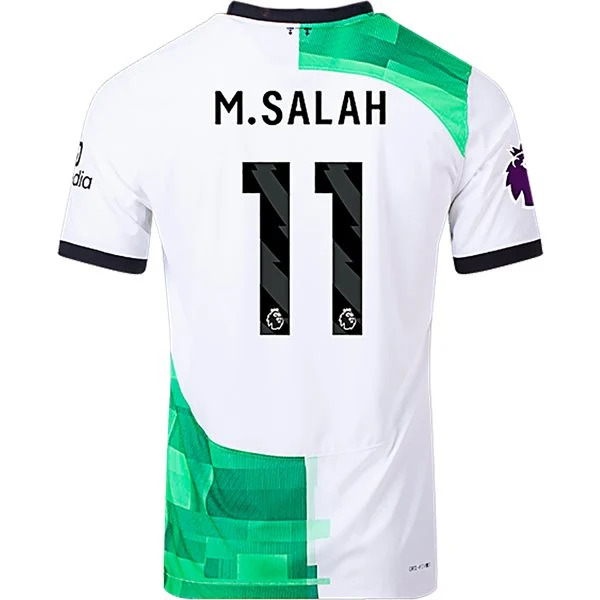 Men's Authentic Nike M. Salah Liverpool Away Jersey 2324
