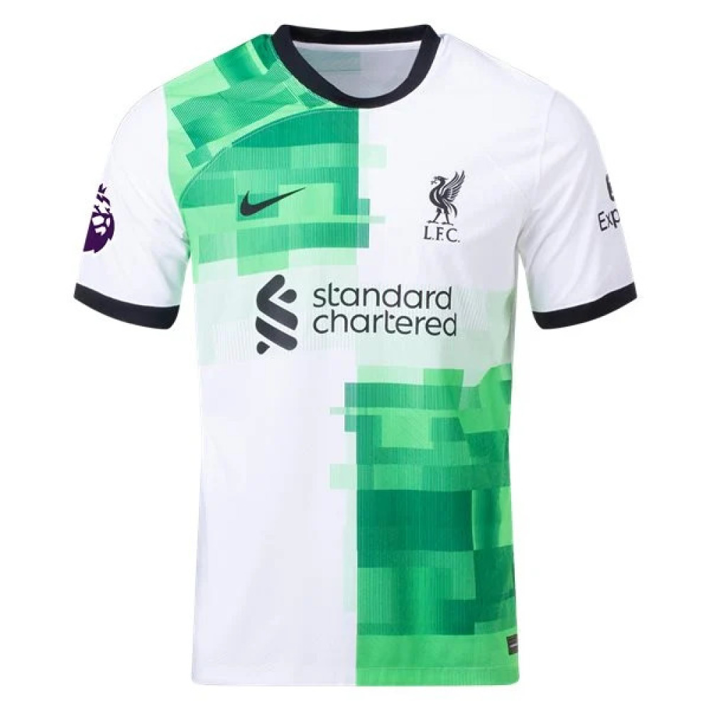 Men's Authentic Nike Mac Allister Liverpool Away Jersey 2324