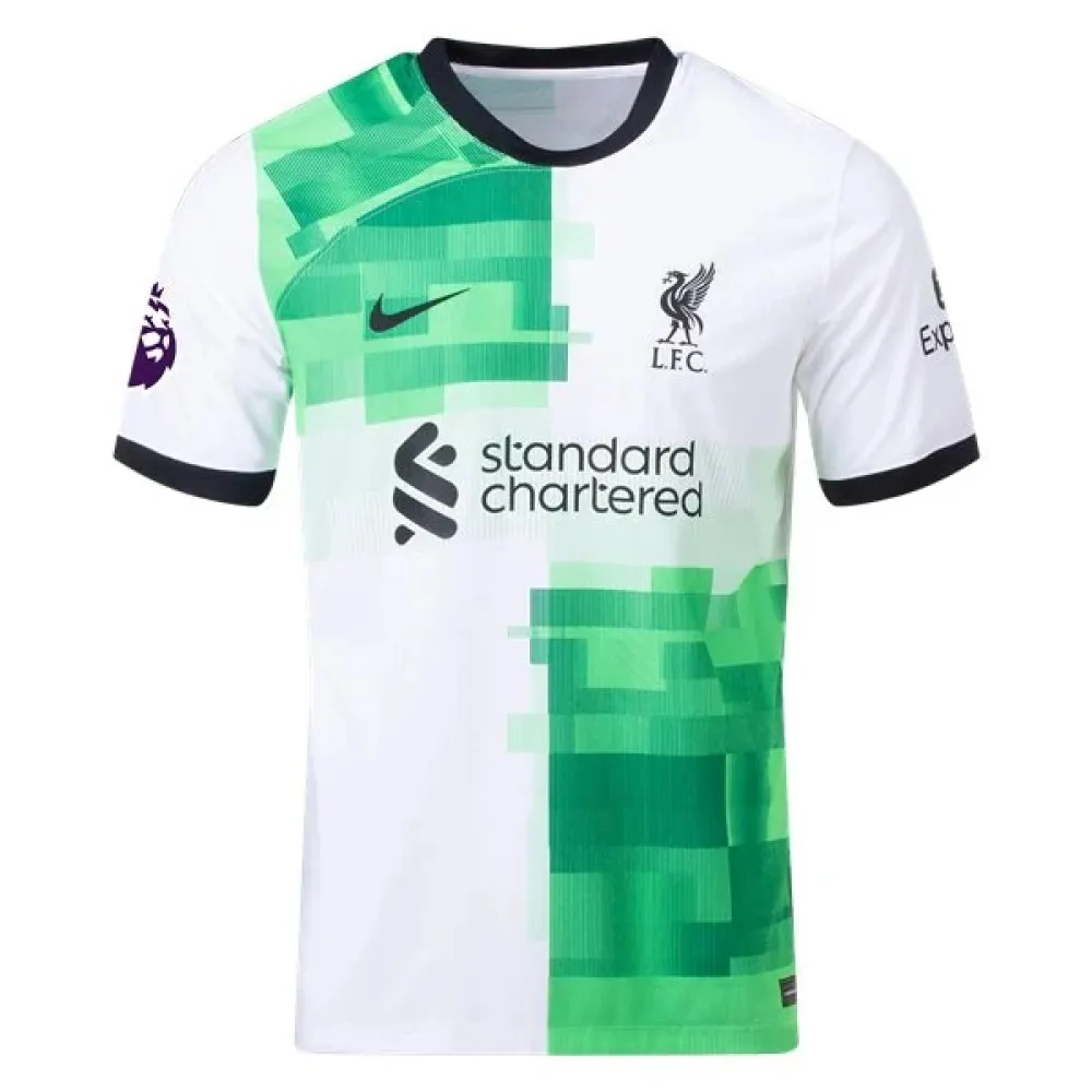 Men's Authentic Nike Mac Allister Liverpool Away Jersey 2324