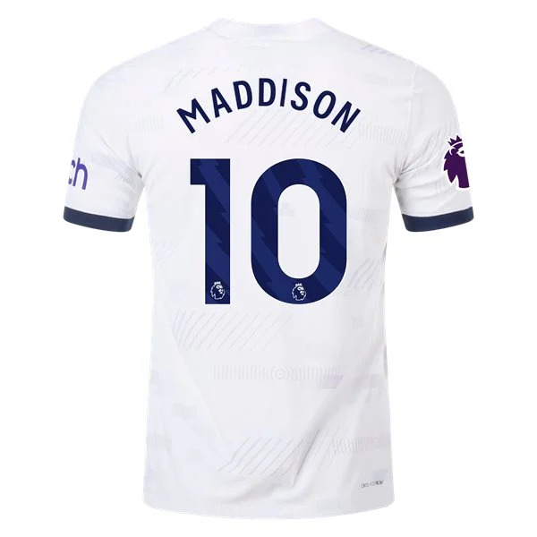 Men's Authentic Nike Maddison Tottenham Hotspur Home Jersey 2324