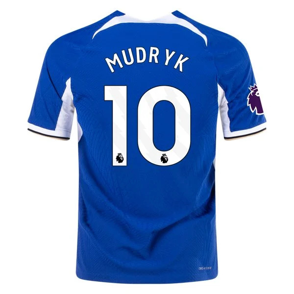 Men's Authentic Nike Mudryk Chelsea Home Jersey 2324