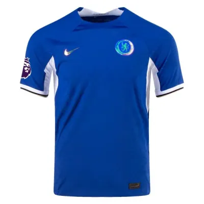 Men's Authentic Nike Mudryk Chelsea Home Jersey 2324 01