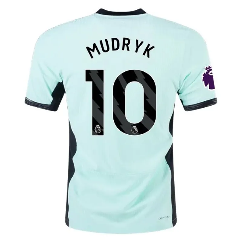 Men's Authentic Nike Mudryk Chelsea Third Jersey 2324
