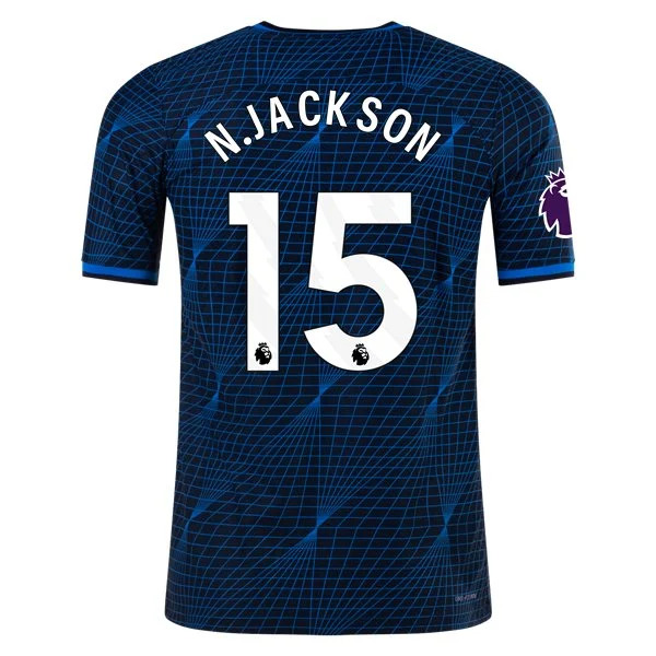 Men's Authentic Nike N. Jackson Chelsea Away Jersey 2324