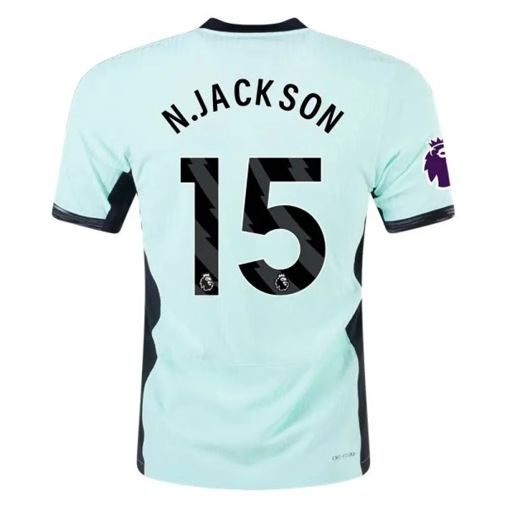 Men's Authentic Nike N. Jackson Chelsea Third Jersey 2324