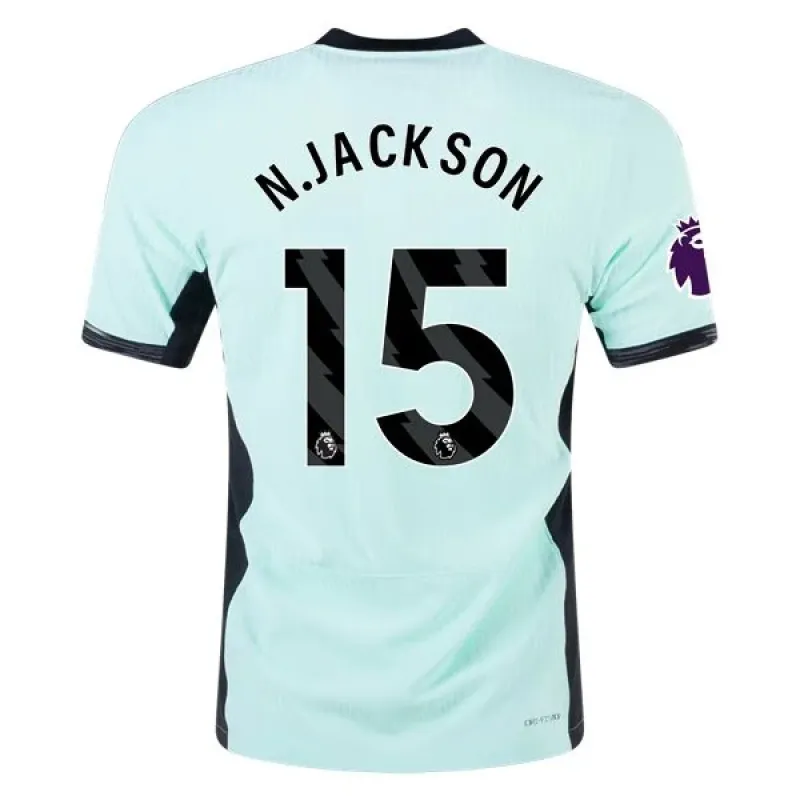 Men's Authentic Nike N. Jackson Chelsea Third Jersey 2324