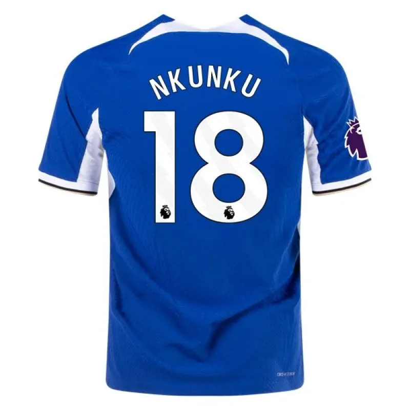 Men's Authentic Nike Nkunku Chelsea Home Jersey 2324