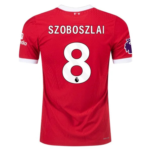 Men's Authentic Nike Szoboszlai Liverpool Home Jersey 2324