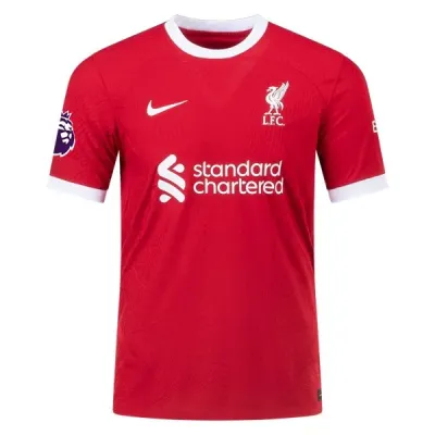 Men's Authentic Nike Virgil Liverpool Home Jersey 2324 01