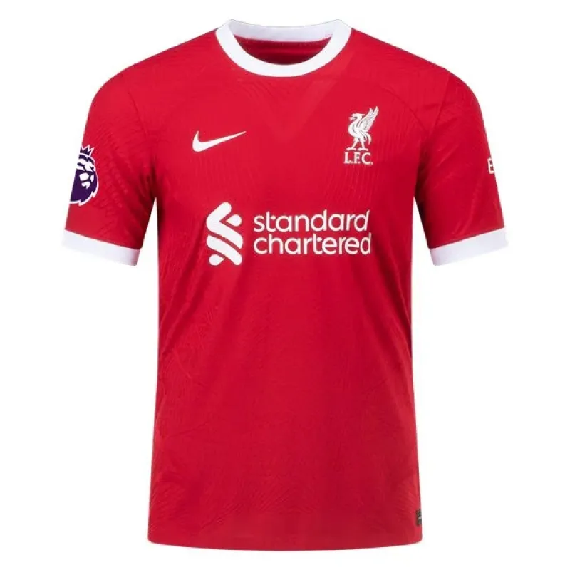Men's Authentic Nike Virgil Liverpool Home Jersey 2324