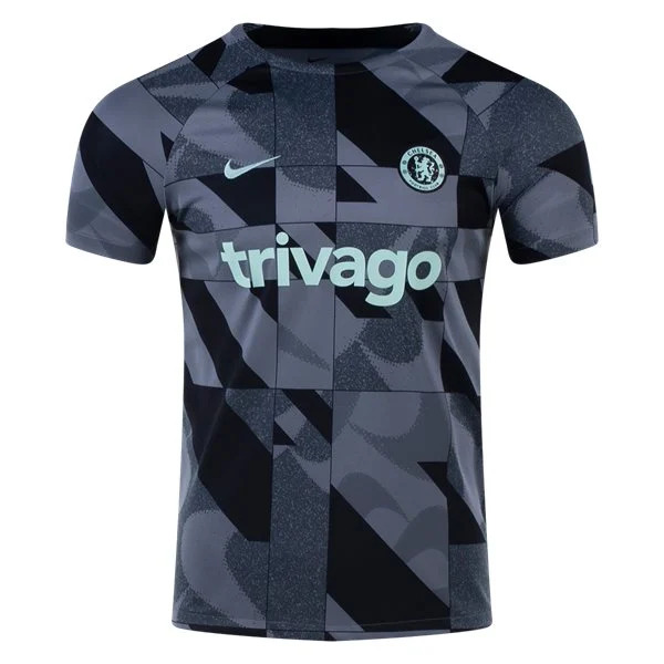 Men's Nike Chelsea Pre Match Training Jersey 2324 Gray