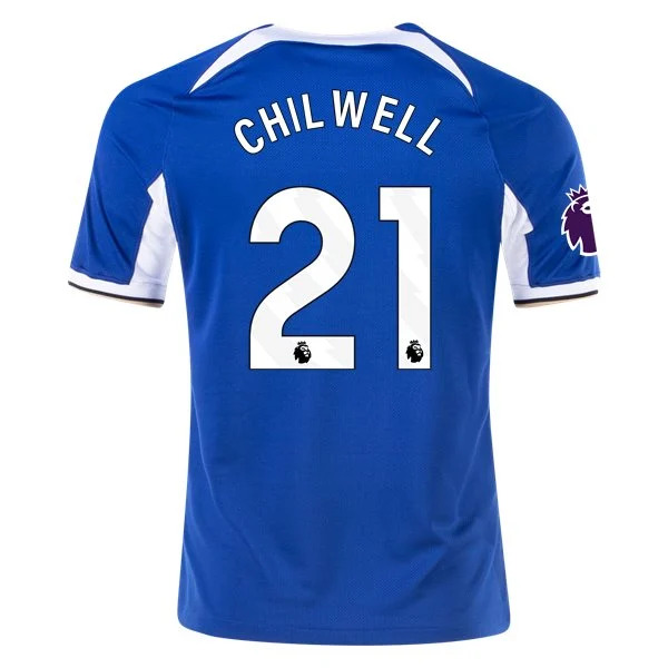 Men's Replica Nike Chilwell Chelsea Home Jersey 2324