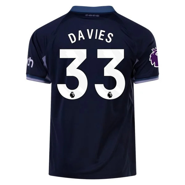 Men's Replica Nike Davies Tottenham Hotspur Away Jersey 2324
