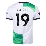 Men's Replica Nike Elliott Liverpool Away Jersey 2324