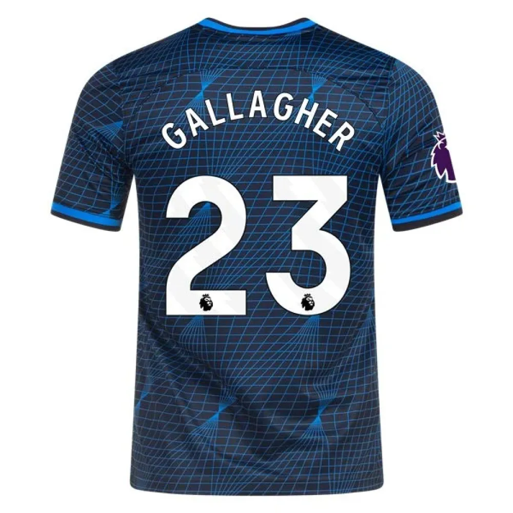 Men's Replica Nike Gallagher Chelsea Away Jersey 2324