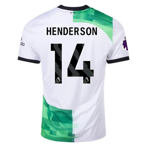 Men's Replica Nike Henderson Liverpool Away Jersey 2324