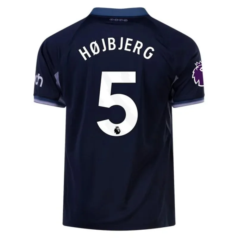 Men's Replica Nike Hojbjerg Tottenham Hotspur Away Jersey 2324
