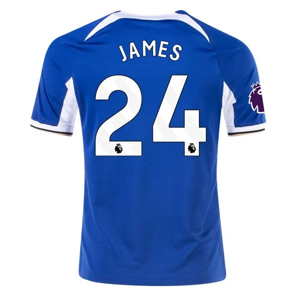 Men's Replica Nike James Chelsea Home Jersey 2324