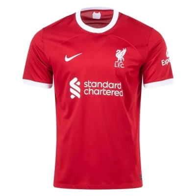 Men's Replica Nike Liverpool Home Jersey 2324 01