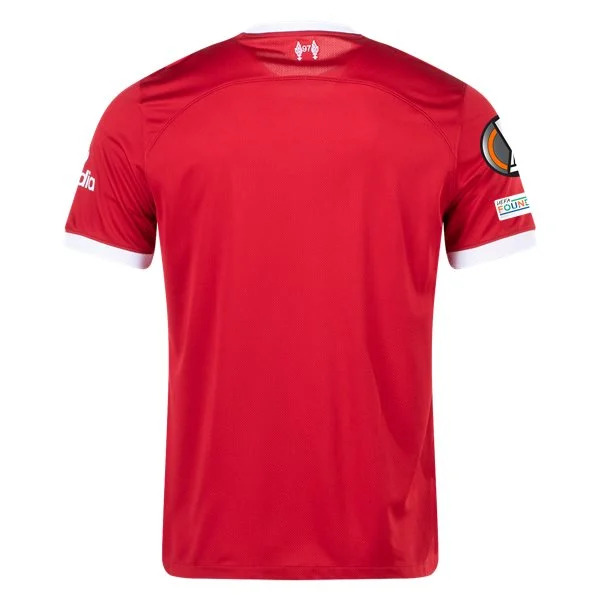 Men's Replica Nike Liverpool Home Jersey 2324 - UEL
