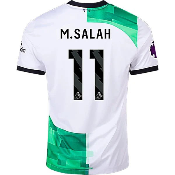 Men's Replica Nike M. Salah Liverpool Away Jersey 2324