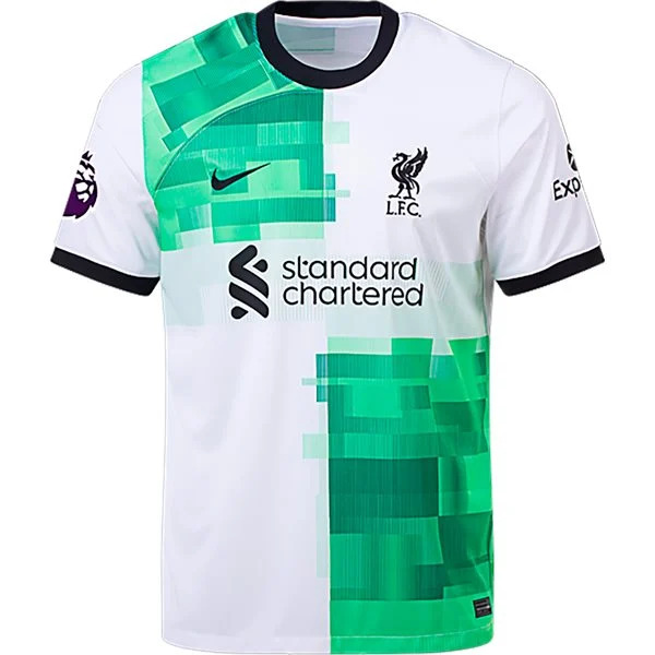 Men's Replica Nike M. Salah Liverpool Away Jersey 2324
