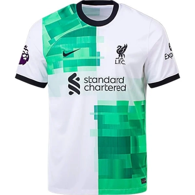 Men's Replica Nike M. Salah Liverpool Away Jersey 2324 01