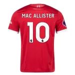 Men's Replica Nike Mac Allister Liverpool Home Jersey 2324