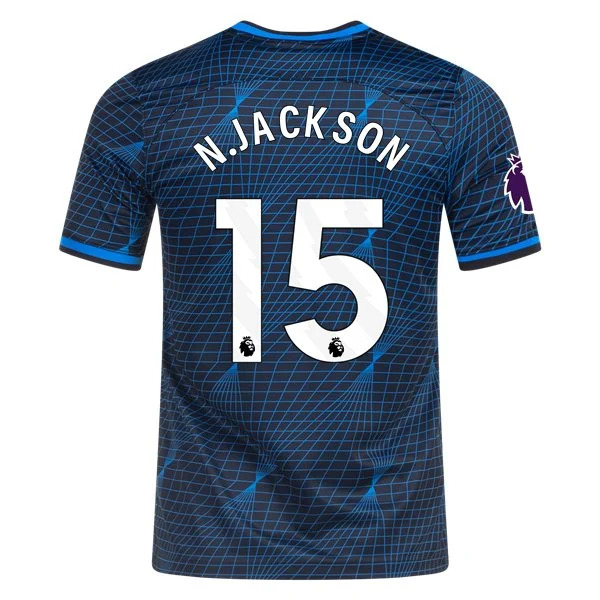 Men's Replica Nike N. Jackson Chelsea Away Jersey 2324