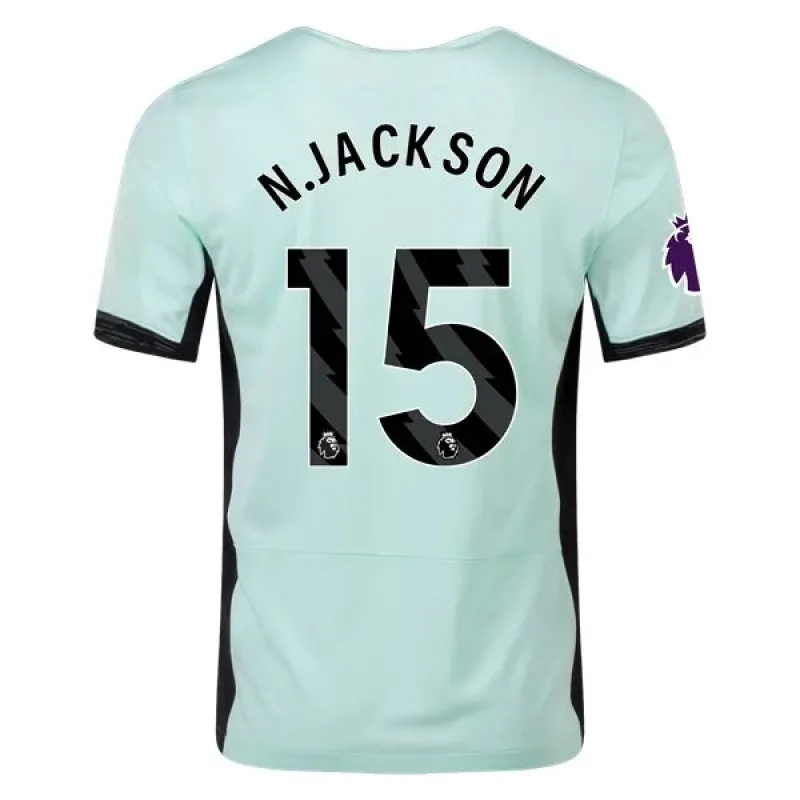 Men's Replica Nike N. Jackson Chelsea Third Jersey 2324