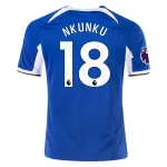 Men's Replica Nike Nkunku Chelsea Home Jersey 2324