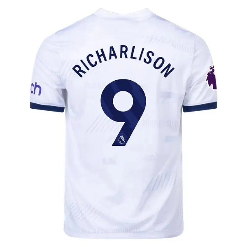 Men's Replica Nike Richarlison Tottenham Hotspur Home Jersey 2324