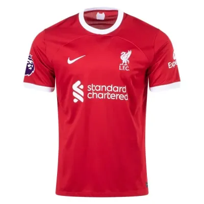 Men's Replica Nike Robertson Liverpool Home Jersey 2324 01