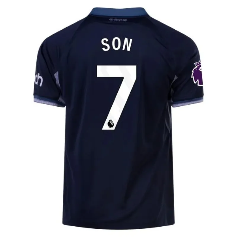 Men's Replica Nike Son Tottenham Hotspur Away Jersey 2324
