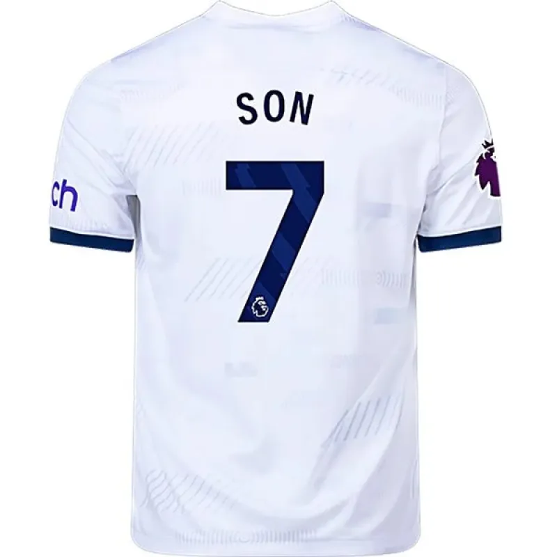 Men's Replica Nike Son Tottenham Hotspur Home Jersey 2324