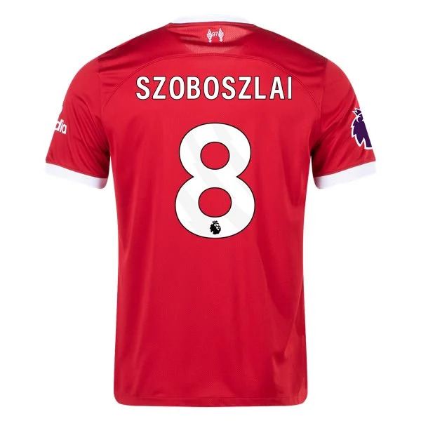 Men's Replica Nike Szoboszlai Liverpool Home Jersey 2324