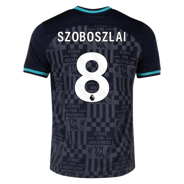 Men's Replica Nike Szoboszlai Liverpool x LeBron James Jersey 2324