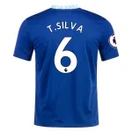 Men's Replica Nike T. Silva Chelsea Home Jersey 2223