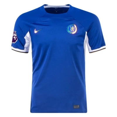 Men's Replica Nike T. Silva Chelsea Home Jersey 2324 01