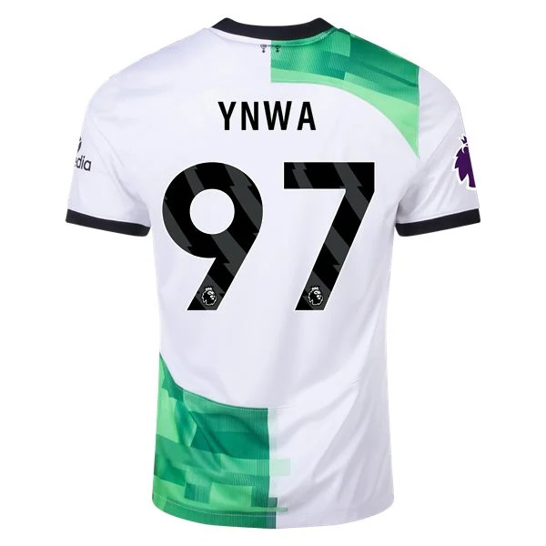 Men's Replica Nike YNWA Liverpool Away Jersey 2324